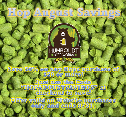 Hop August Savings!