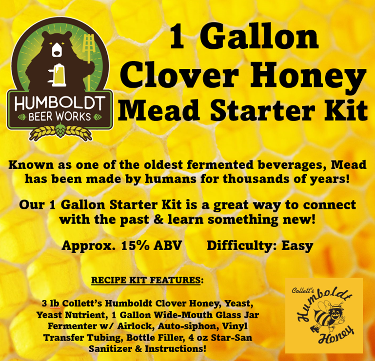 1 Gallon Mead Starter Kit, Clover