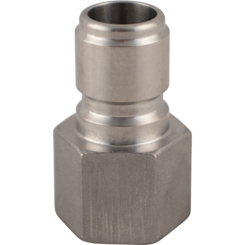 Stainless Steel Quick Disconnect, Male QD x 1/2" FPT