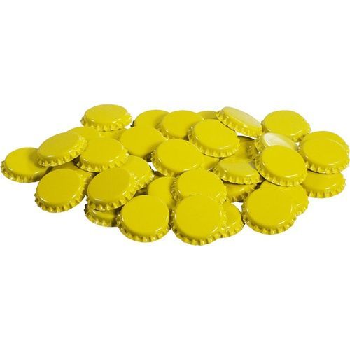 Yellow Oxygen-Absorb Bottle Caps