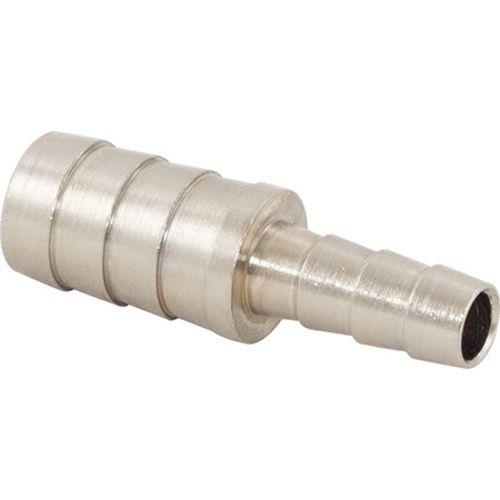 Stainless Splicer, 3/16" Barb x 3/8" Barb