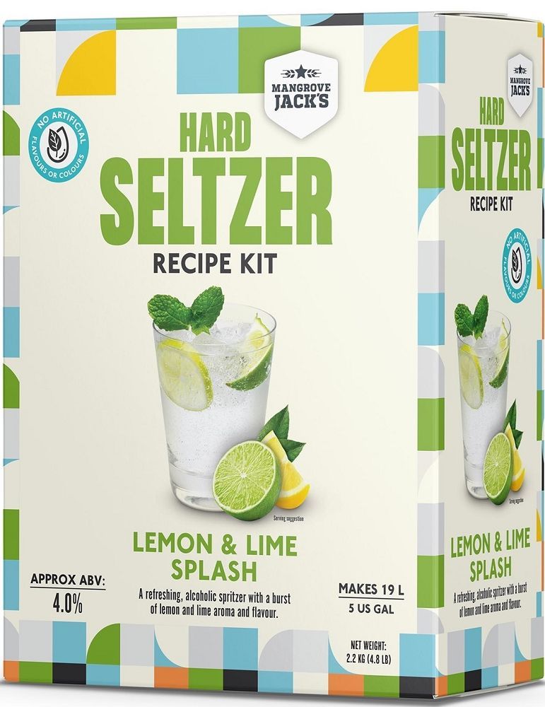 Lemon Lime Splash Hard Seltzer Kit