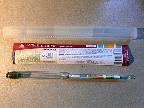 10" Triple Scale Wine & Beer Hydrometer