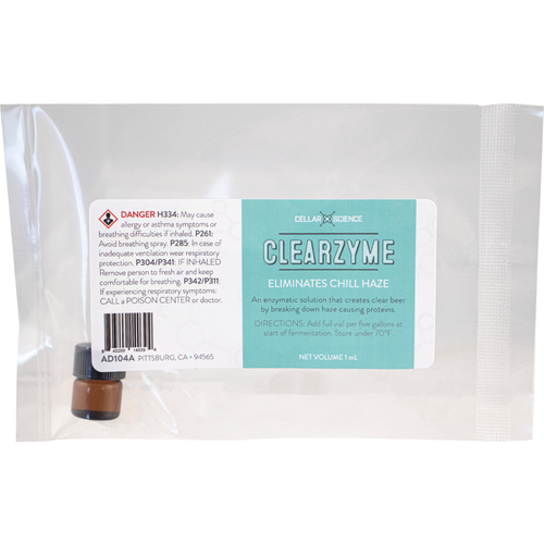 Clearzyme Beer Clarifier, 1 mL