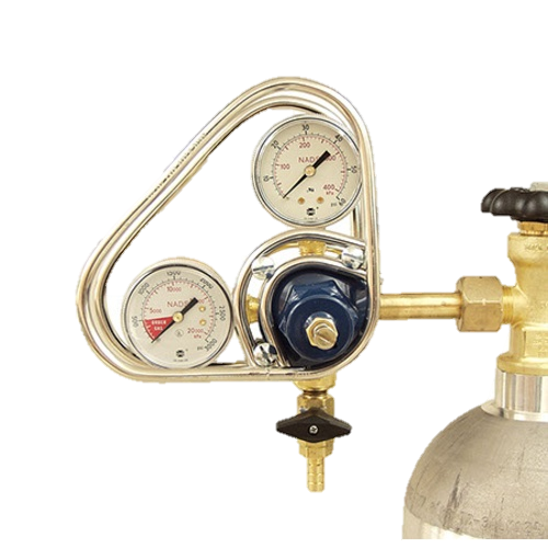 CO2 Regulator Gauge Cage