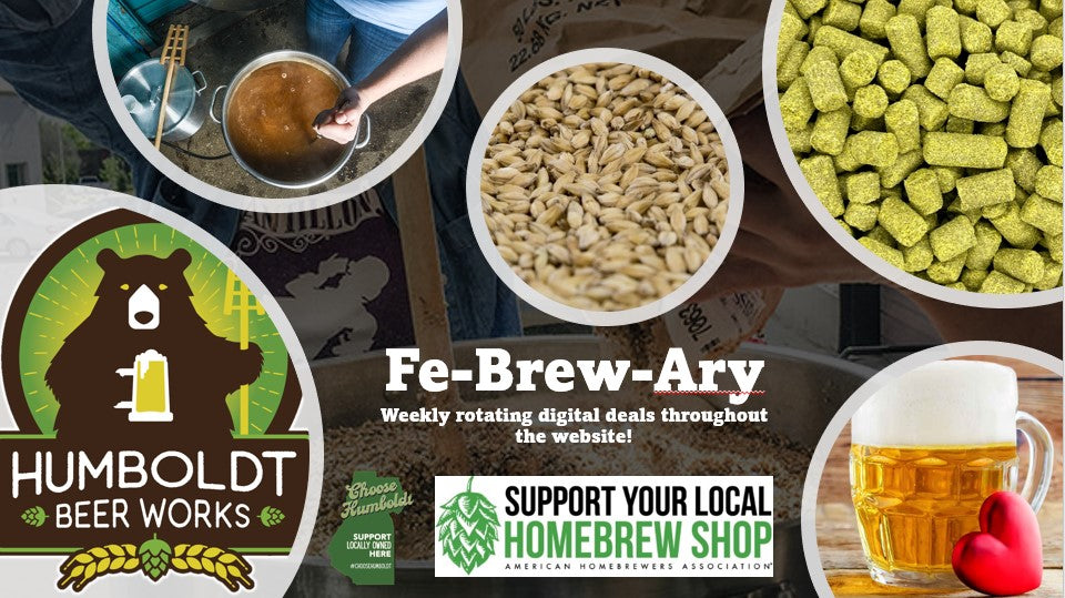 Fe-BREW-ary Sales Event