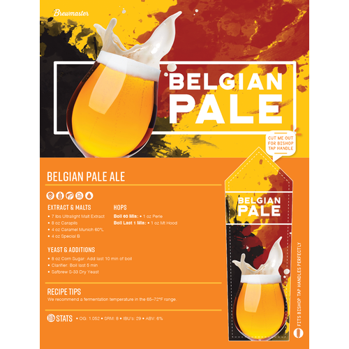 Belgian Pale Recipe Card