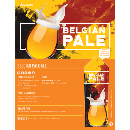 Belgian Pale Recipe Card