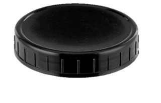 Plastic Mason Jar Lid w/ Seal, Wide Mouth