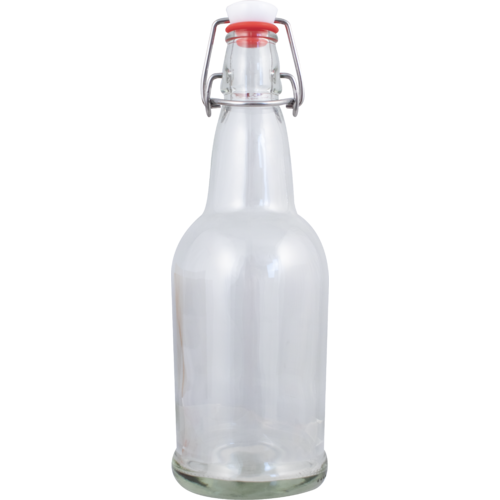 Pop Tops Swing Top Bottles, Clear, Single Bottle