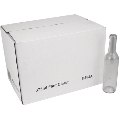 375 mL Clear Bordeaux Wine Bottles