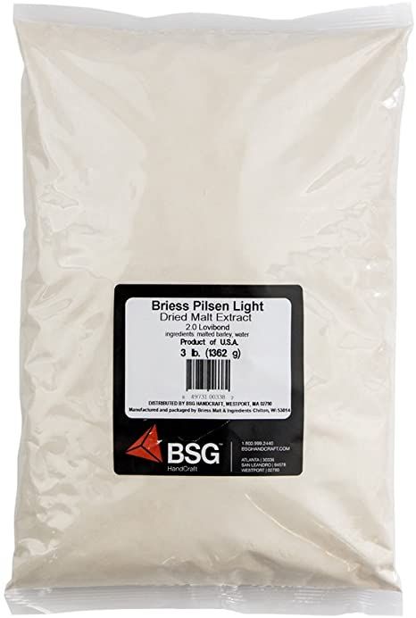 Briess Pilsen Light DME, 3 lb