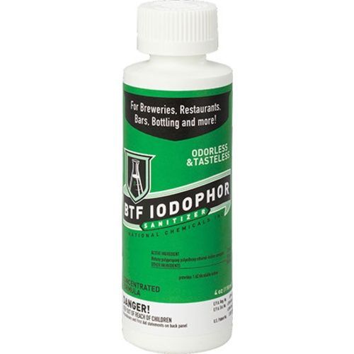 BTF Iodophor Sanitizer, 4 oz
