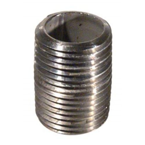 Stainless Nipple, 1/2" MPT x 1"