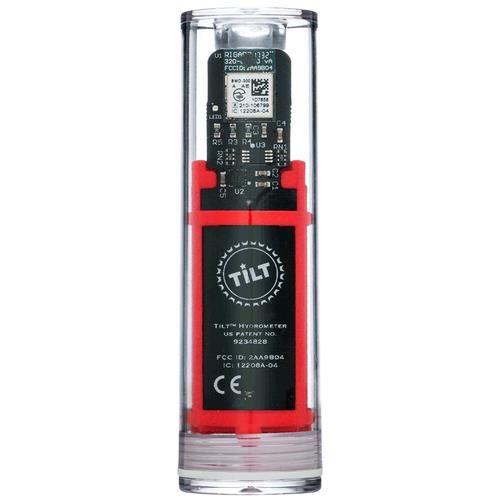 Tilt™ Hydrometer & Thermometer, Red
