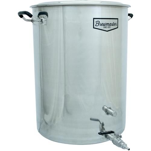 25 Gallon Stainless Kettle with Ball Valve