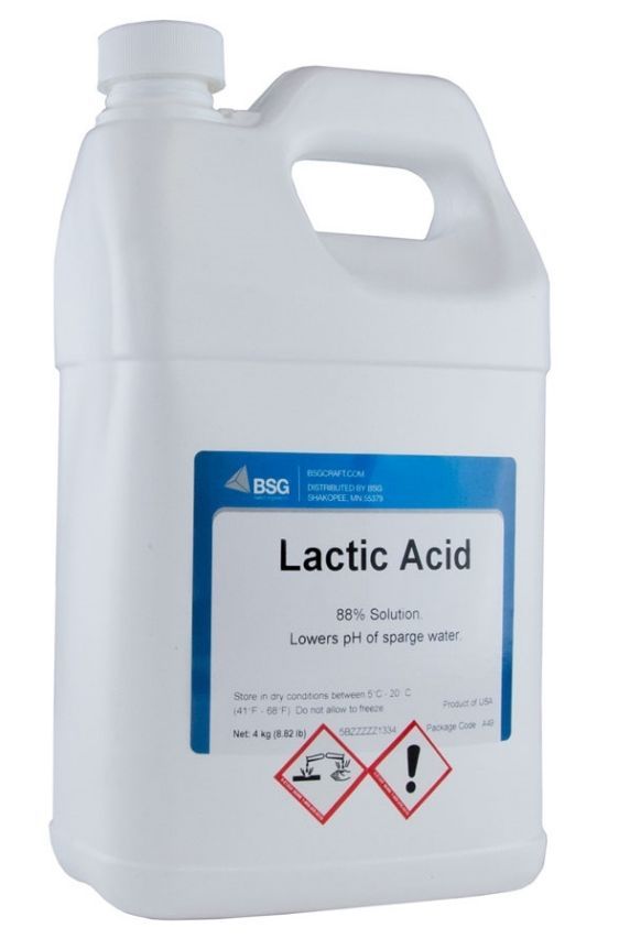 Lactic Acid 88%, 4 kg