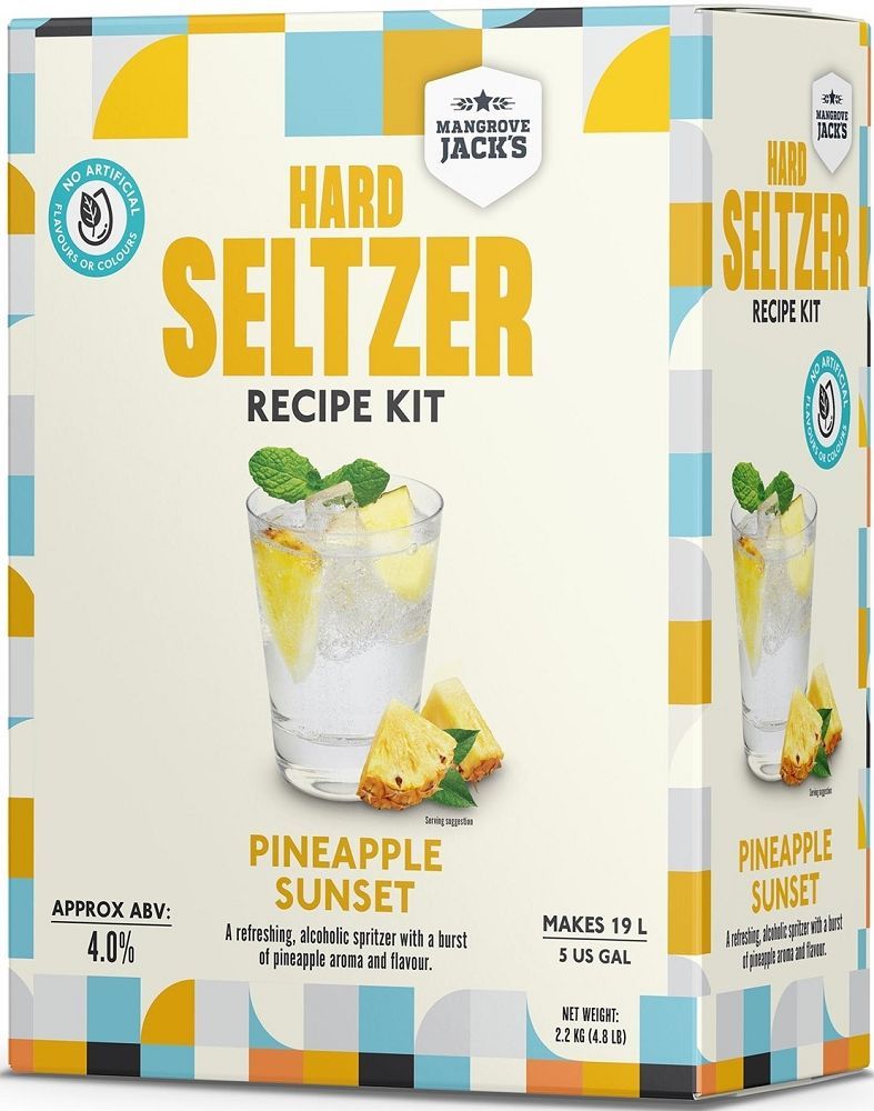 Pineapple Sunset Hard Seltzer Kit