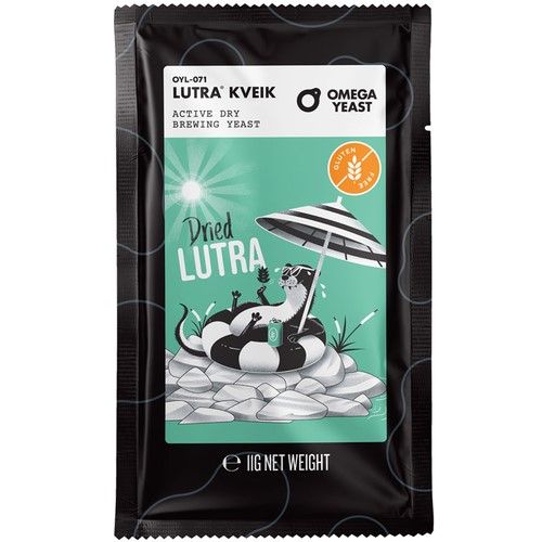 Omega Lutra Kveik Dry Yeast, 11g