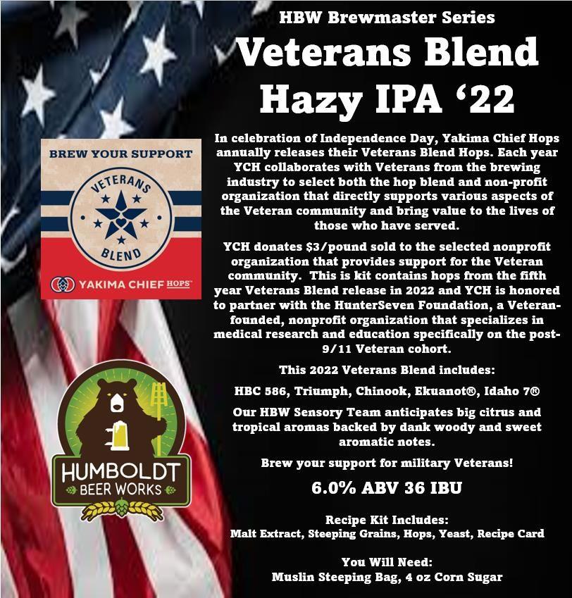 HBW Veterans Blend Hazy IPA Media Card