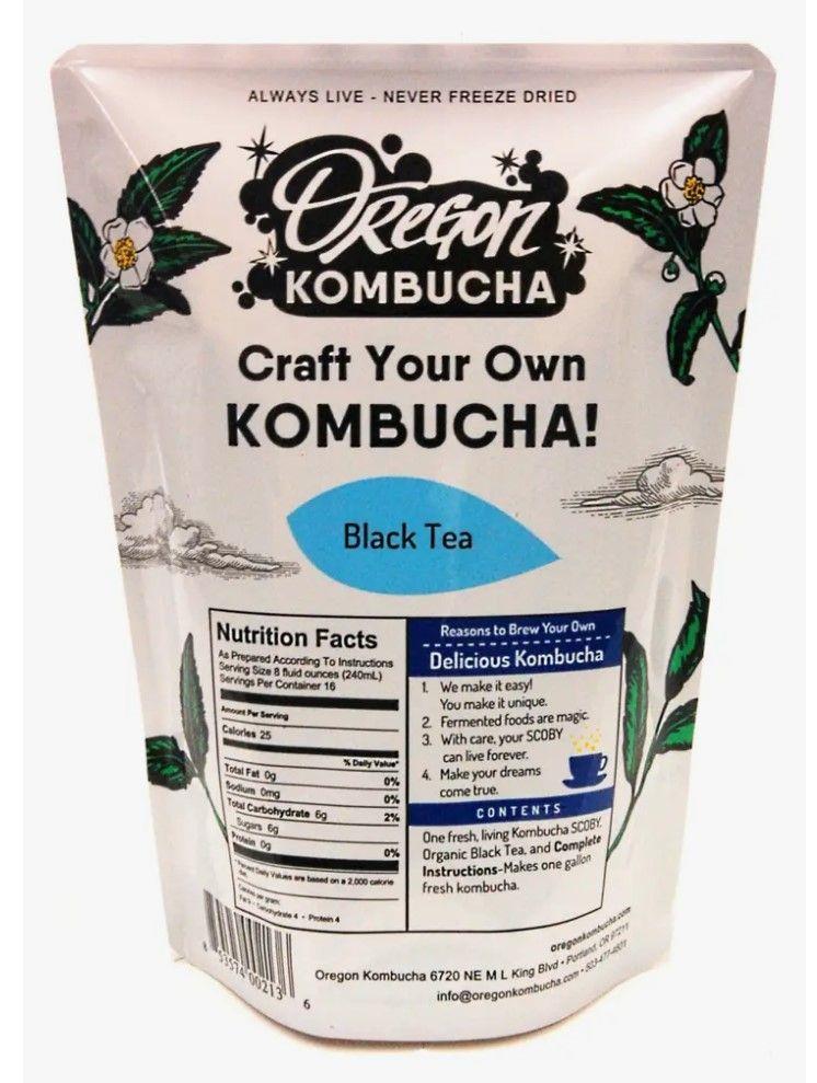 Craft Your Own Black Tea Kombucha Kit