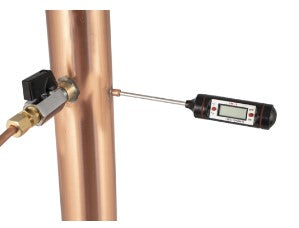 AlcoEngine Copper Reflux Column with Thermometer