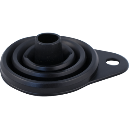 3.25" Collapsible Silicone Funnel, Collapsed View