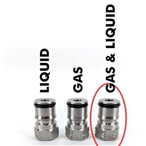 Liquid, Gas & Universal Corny Keg Post Differences