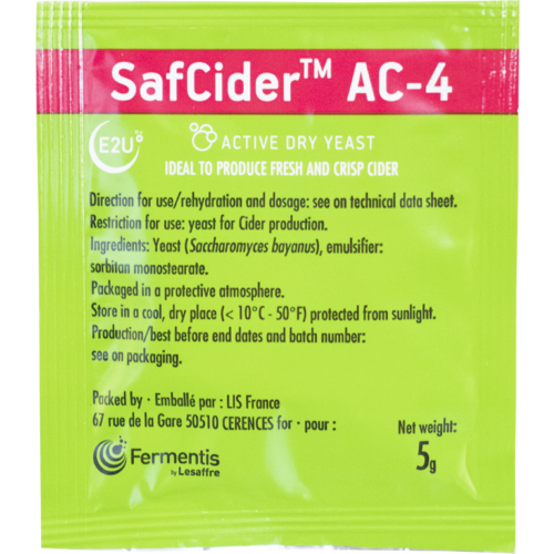 Fermentis SafCider™ AC-4, 5g