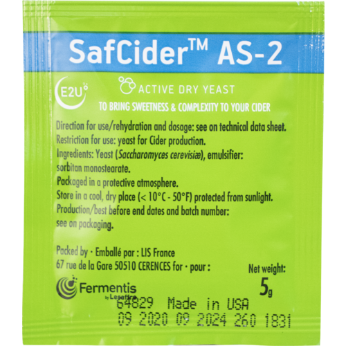 Fermentis Safcider AS-2, 5g