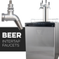 Komos Kegerators with Stainless Intertap Faucets