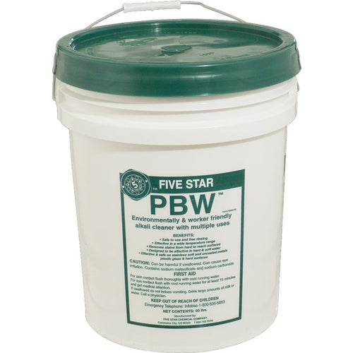 PBW Powdered Brewery Wash, 50 lb Bucket