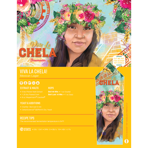 Viva la Chela! Mexican Lager Ingredient Page
